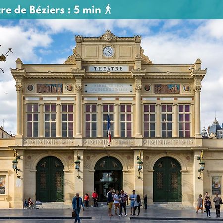 Elegant Studio Climatise 'Alma 2' - Coeur De Beziers - Wifi Fibre - Netflix 외부 사진